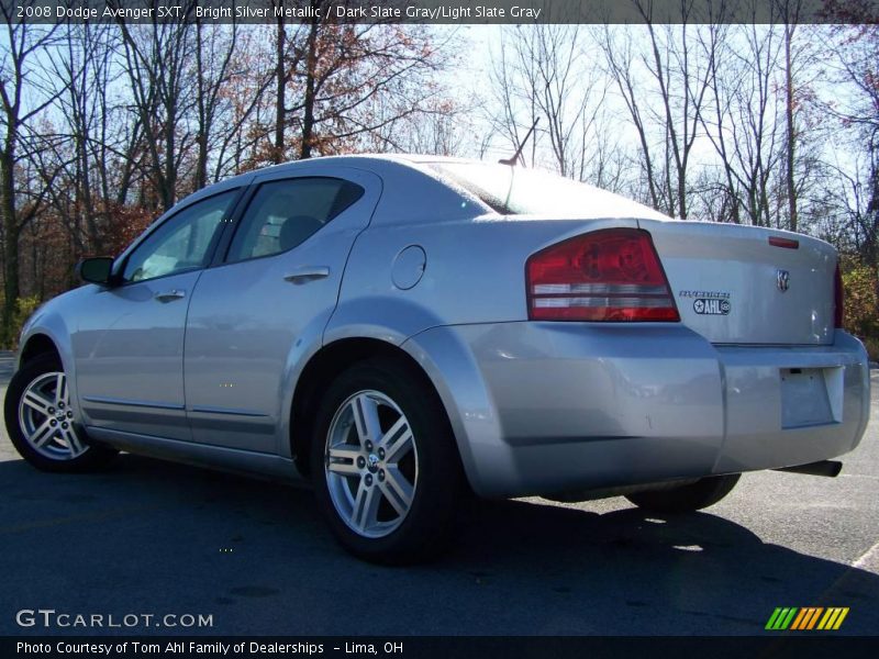 Bright Silver Metallic / Dark Slate Gray/Light Slate Gray 2008 Dodge Avenger SXT