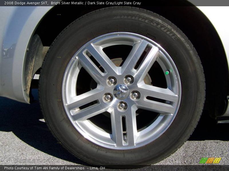 Bright Silver Metallic / Dark Slate Gray/Light Slate Gray 2008 Dodge Avenger SXT