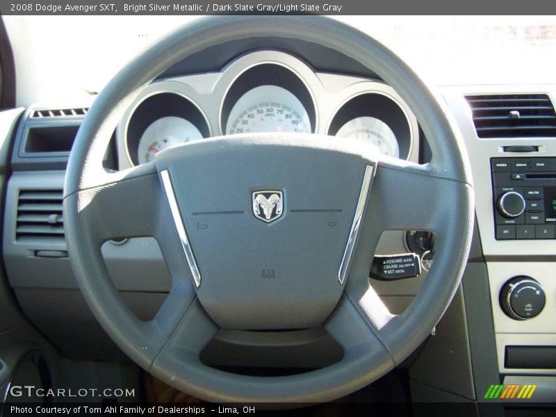 Bright Silver Metallic / Dark Slate Gray/Light Slate Gray 2008 Dodge Avenger SXT