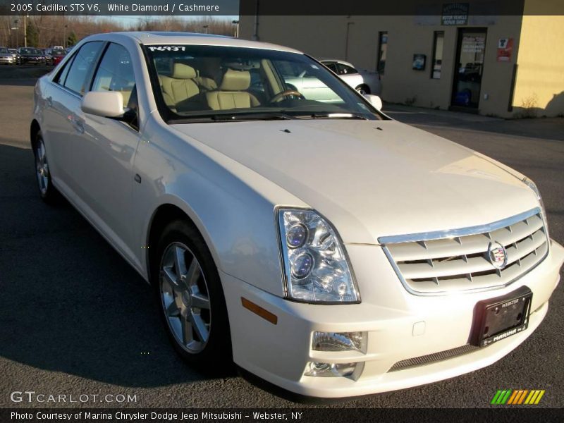 White Diamond / Cashmere 2005 Cadillac STS V6