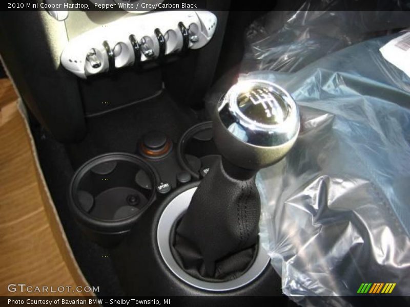 Pepper White / Grey/Carbon Black 2010 Mini Cooper Hardtop