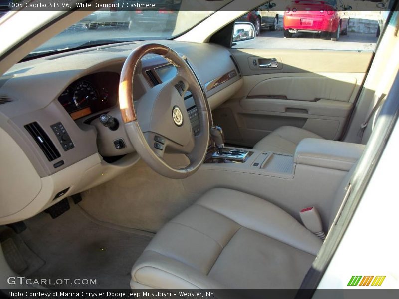 White Diamond / Cashmere 2005 Cadillac STS V6