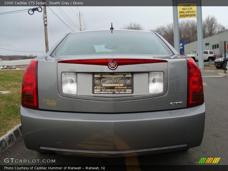 Stealth Gray / Ebony 2006 Cadillac CTS Sedan