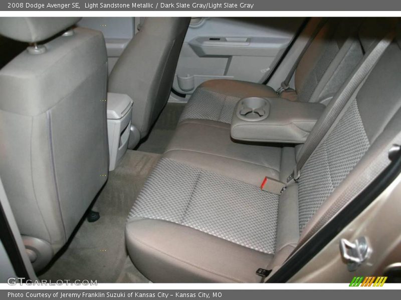 Light Sandstone Metallic / Dark Slate Gray/Light Slate Gray 2008 Dodge Avenger SE