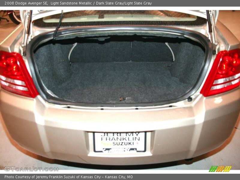 Light Sandstone Metallic / Dark Slate Gray/Light Slate Gray 2008 Dodge Avenger SE