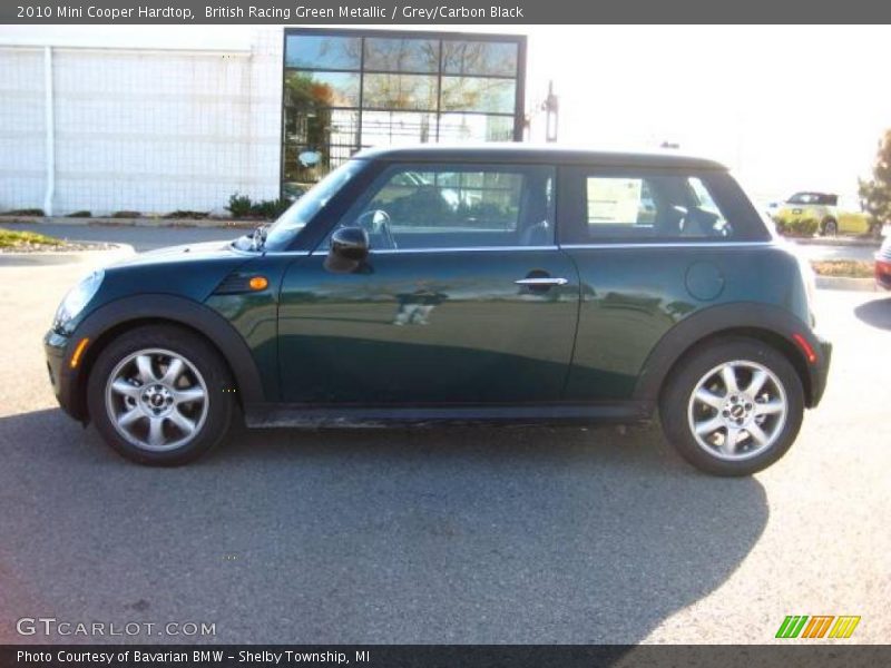 British Racing Green Metallic / Grey/Carbon Black 2010 Mini Cooper Hardtop