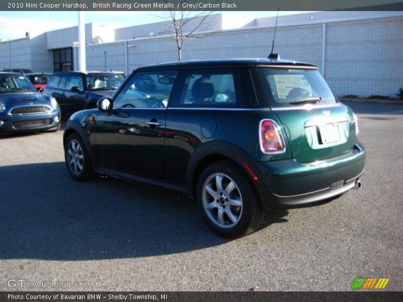 British Racing Green Metallic / Grey/Carbon Black 2010 Mini Cooper Hardtop