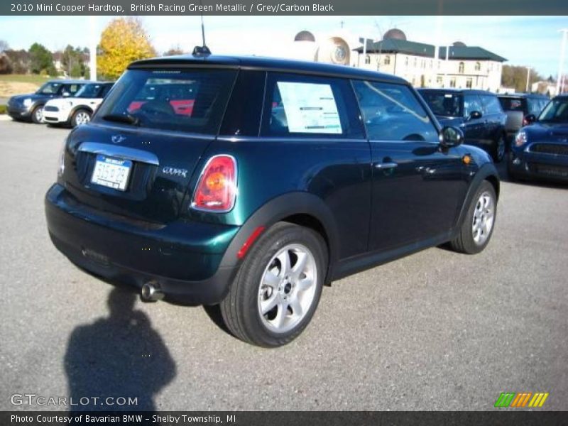 British Racing Green Metallic / Grey/Carbon Black 2010 Mini Cooper Hardtop