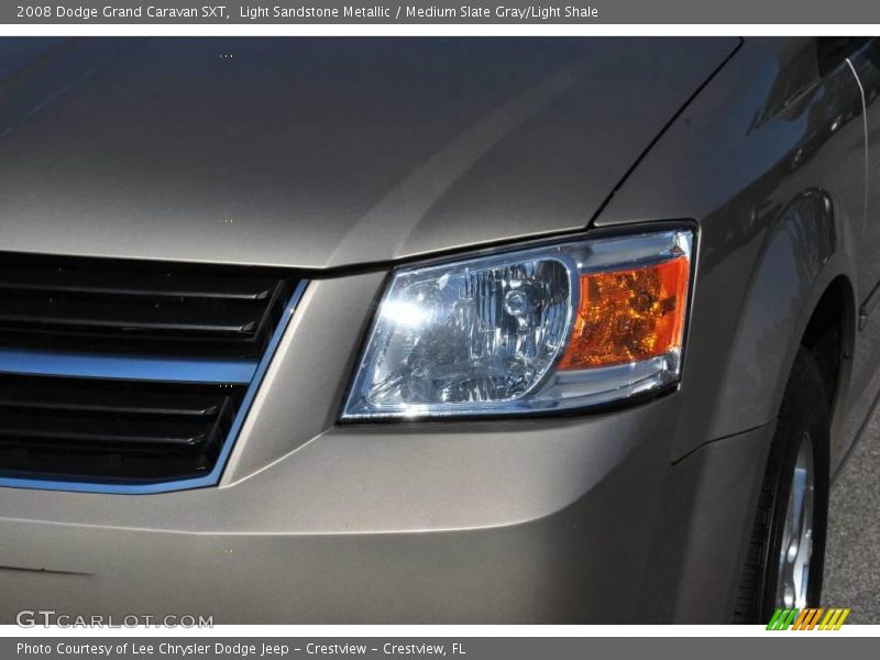 Light Sandstone Metallic / Medium Slate Gray/Light Shale 2008 Dodge Grand Caravan SXT