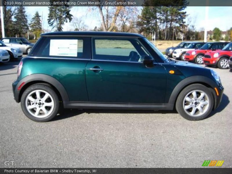 British Racing Green Metallic / Grey/Carbon Black 2010 Mini Cooper Hardtop