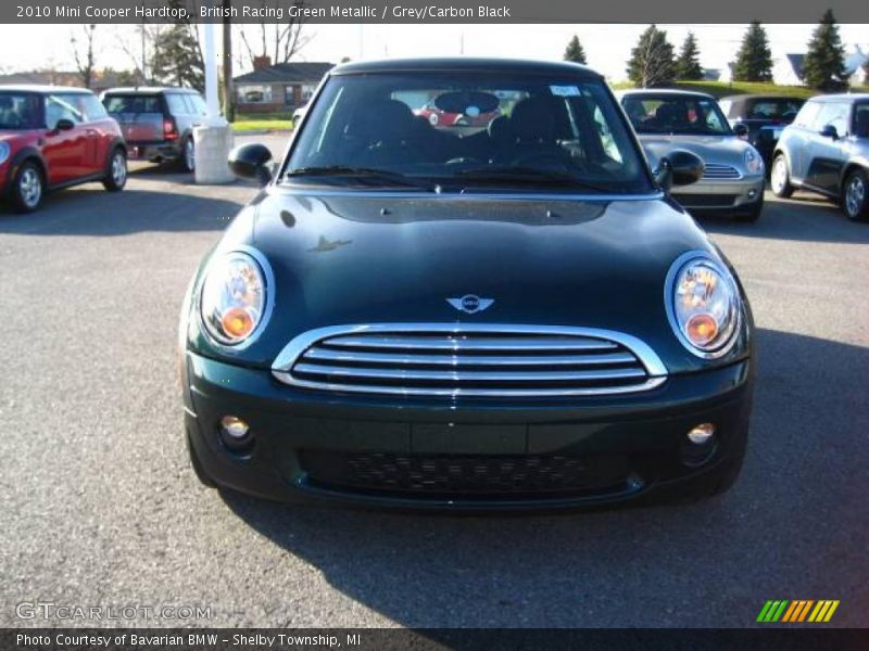 British Racing Green Metallic / Grey/Carbon Black 2010 Mini Cooper Hardtop