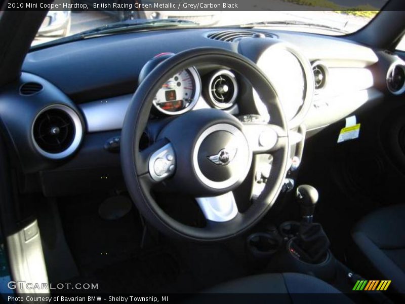 British Racing Green Metallic / Grey/Carbon Black 2010 Mini Cooper Hardtop