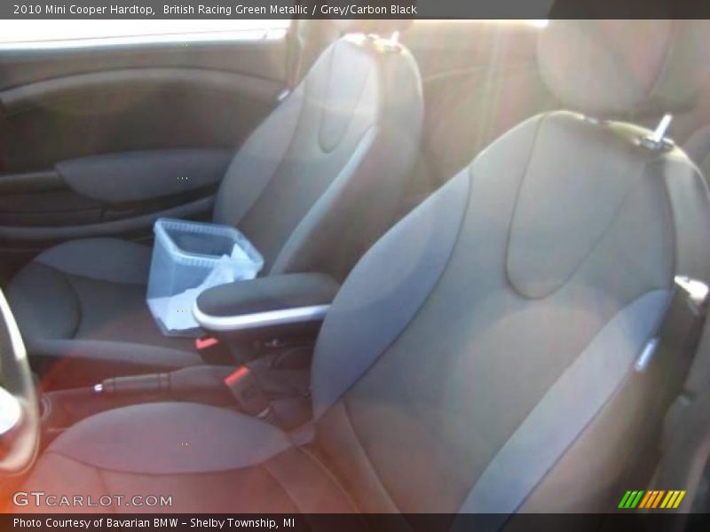 British Racing Green Metallic / Grey/Carbon Black 2010 Mini Cooper Hardtop