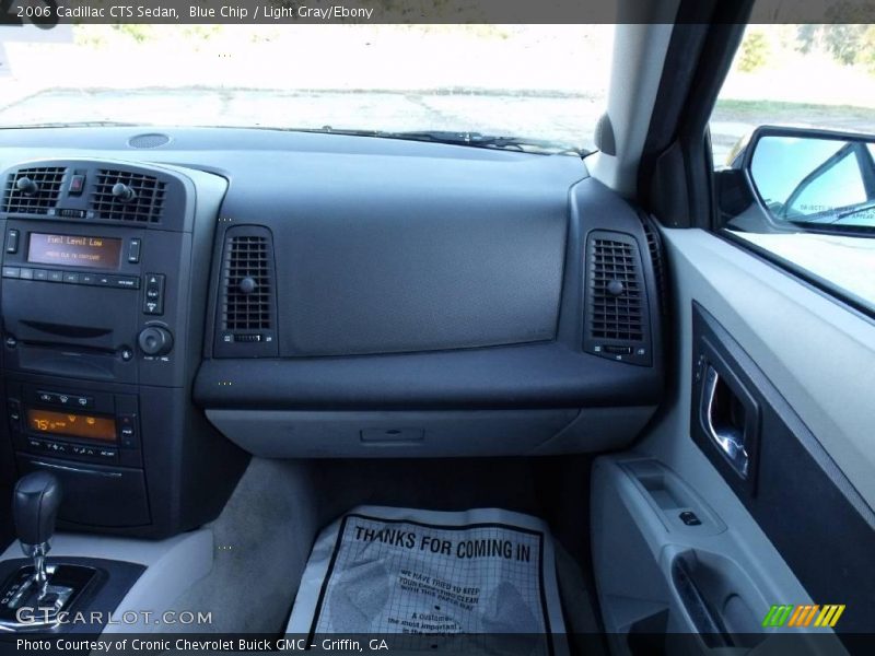 Blue Chip / Light Gray/Ebony 2006 Cadillac CTS Sedan