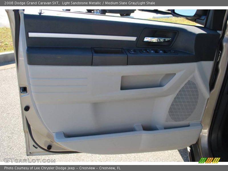 Light Sandstone Metallic / Medium Slate Gray/Light Shale 2008 Dodge Grand Caravan SXT