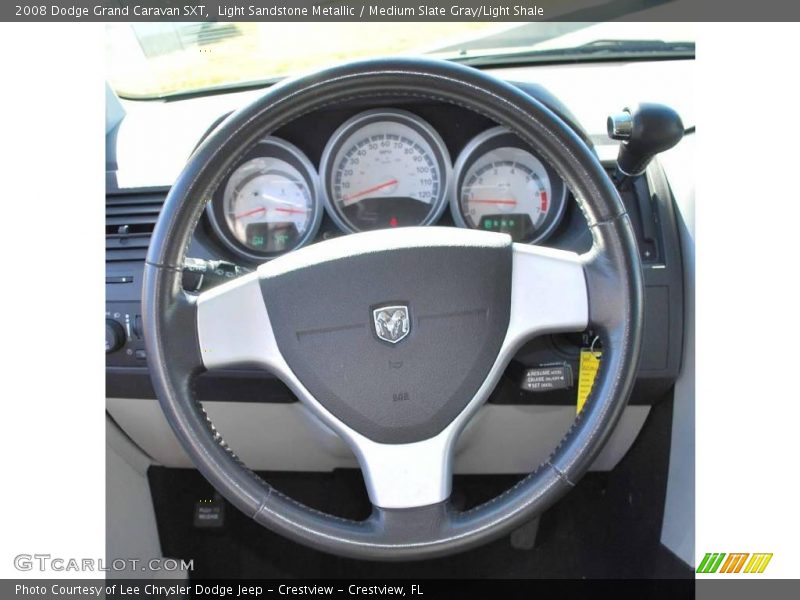 Light Sandstone Metallic / Medium Slate Gray/Light Shale 2008 Dodge Grand Caravan SXT