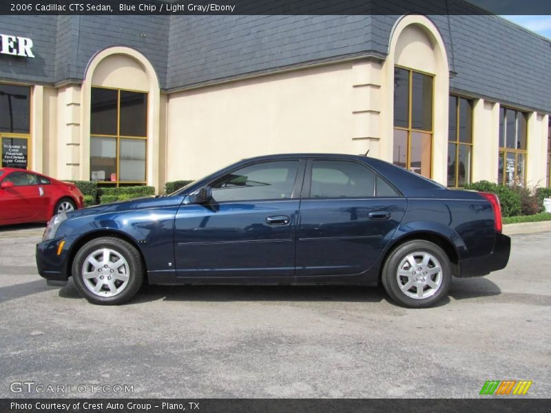 Blue Chip / Light Gray/Ebony 2006 Cadillac CTS Sedan