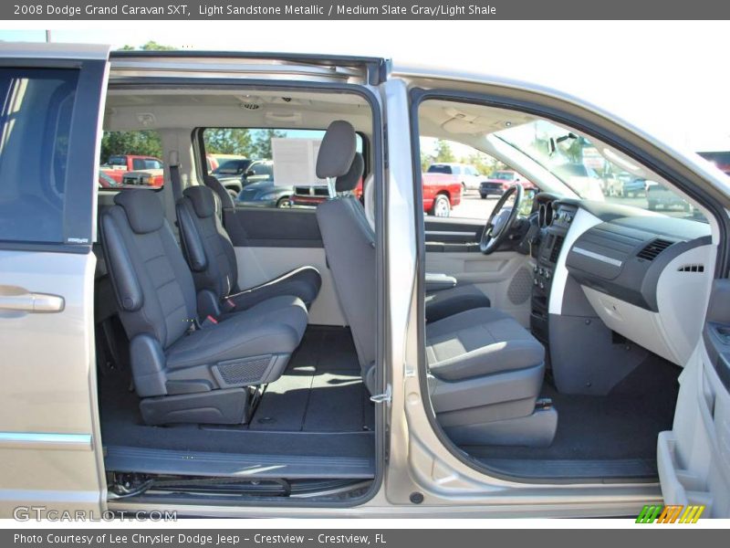 Light Sandstone Metallic / Medium Slate Gray/Light Shale 2008 Dodge Grand Caravan SXT