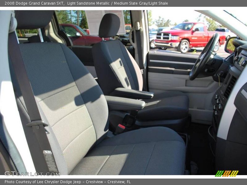 Light Sandstone Metallic / Medium Slate Gray/Light Shale 2008 Dodge Grand Caravan SXT