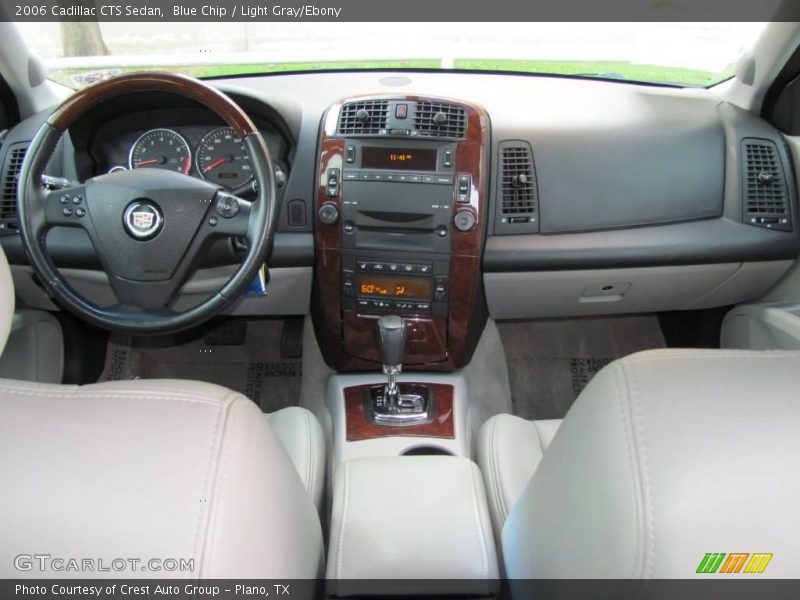 Blue Chip / Light Gray/Ebony 2006 Cadillac CTS Sedan