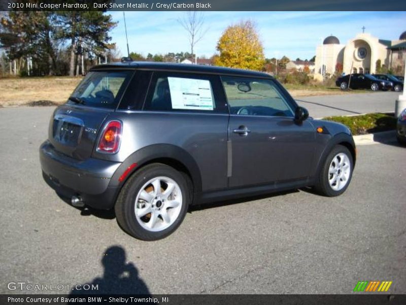 Dark Silver Metallic / Grey/Carbon Black 2010 Mini Cooper Hardtop