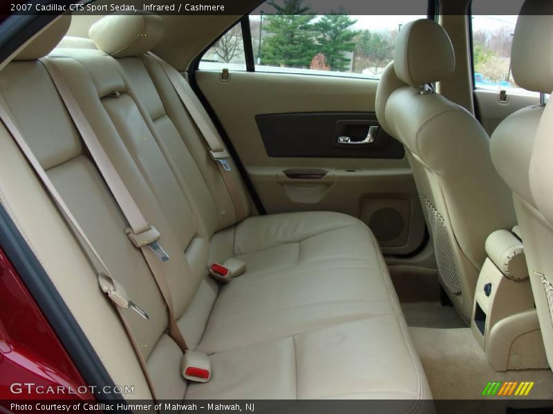 Infrared / Cashmere 2007 Cadillac CTS Sport Sedan