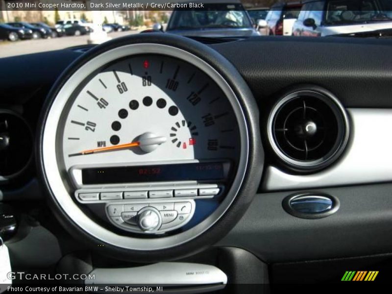 Dark Silver Metallic / Grey/Carbon Black 2010 Mini Cooper Hardtop