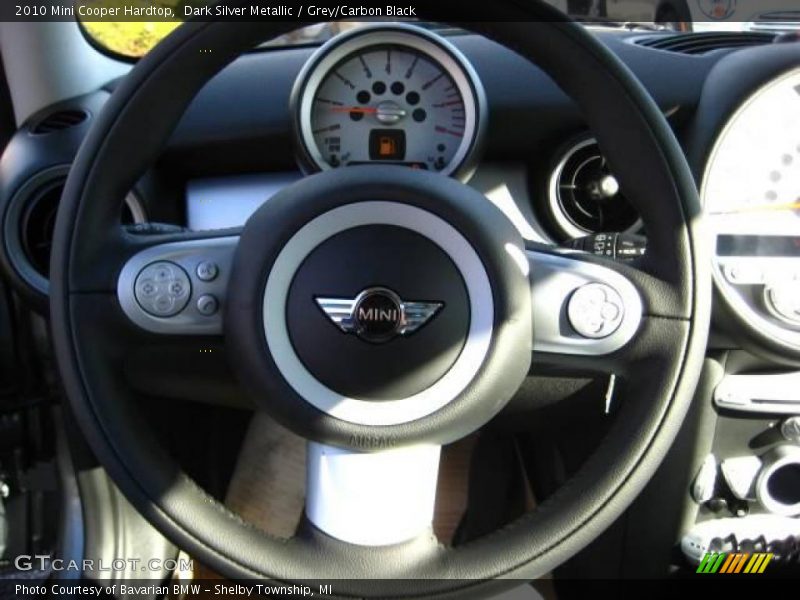 Dark Silver Metallic / Grey/Carbon Black 2010 Mini Cooper Hardtop