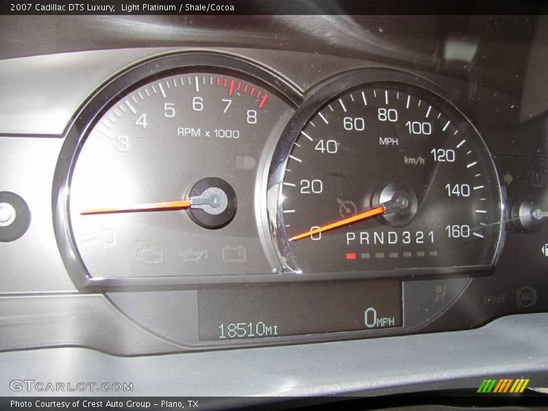 Light Platinum / Shale/Cocoa 2007 Cadillac DTS Luxury