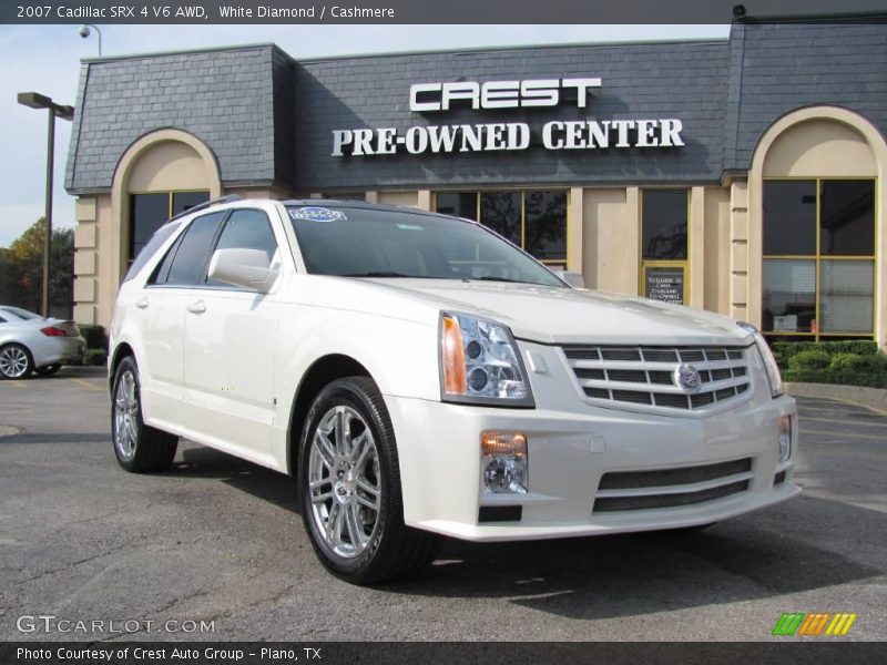 White Diamond / Cashmere 2007 Cadillac SRX 4 V6 AWD