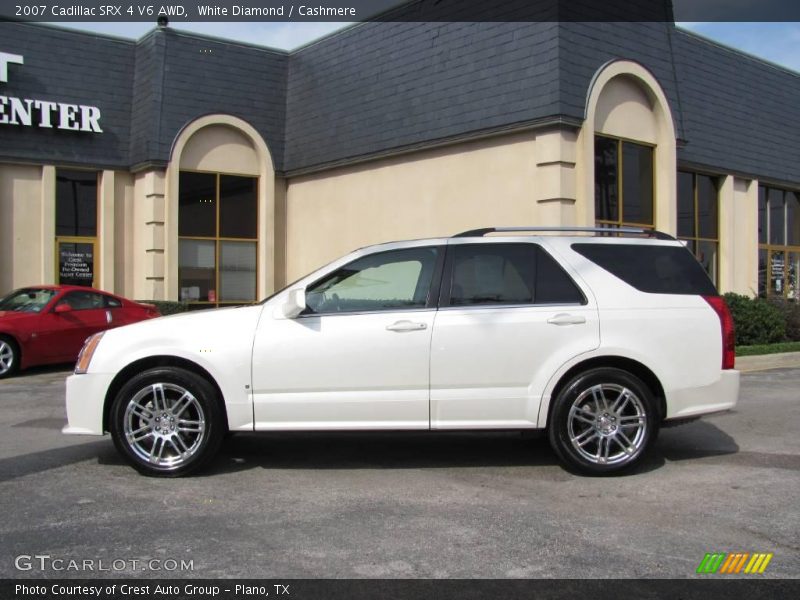 White Diamond / Cashmere 2007 Cadillac SRX 4 V6 AWD