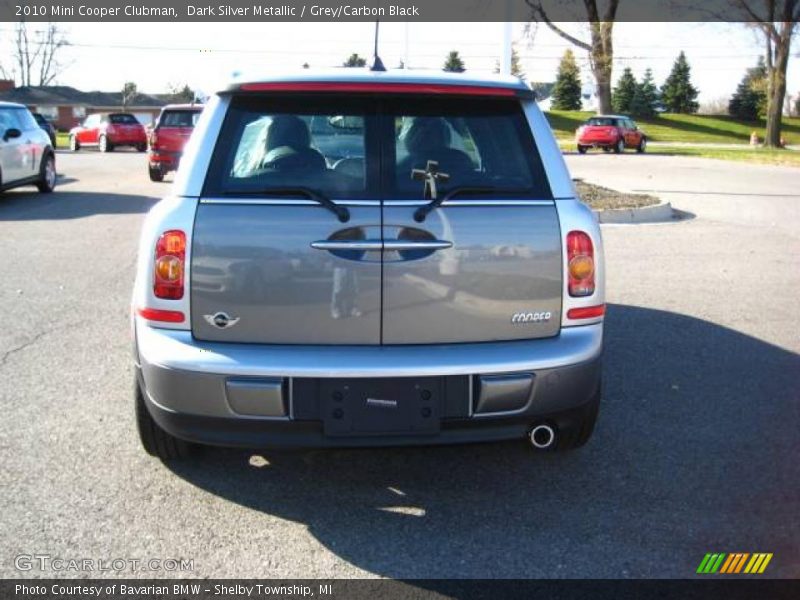Dark Silver Metallic / Grey/Carbon Black 2010 Mini Cooper Clubman