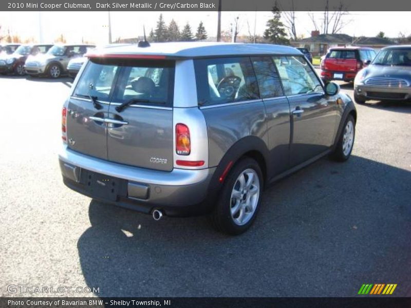 Dark Silver Metallic / Grey/Carbon Black 2010 Mini Cooper Clubman