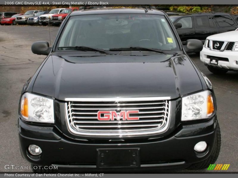 Steel Grey Metallic / Ebony Black 2006 GMC Envoy SLE 4x4
