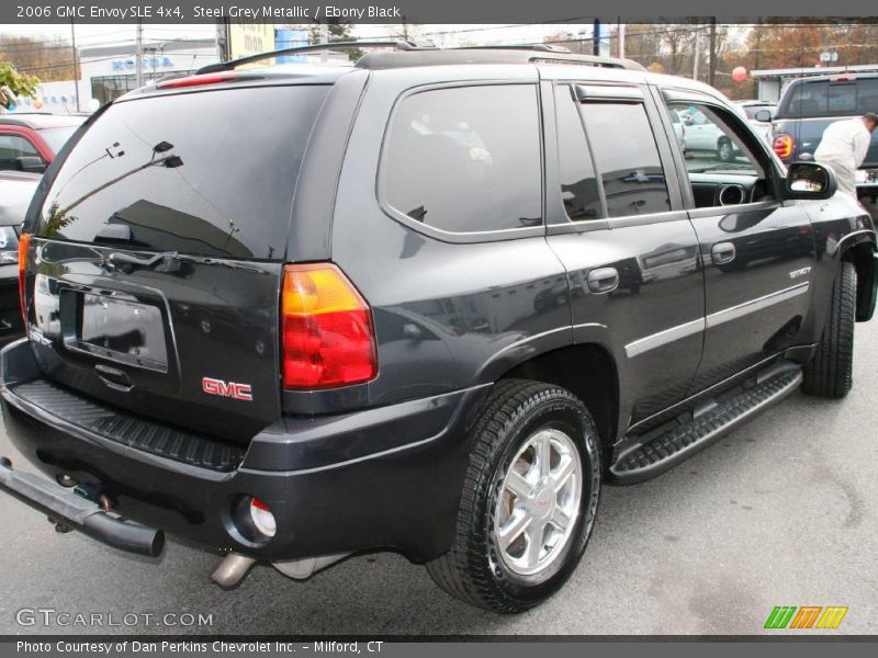 Steel Grey Metallic / Ebony Black 2006 GMC Envoy SLE 4x4