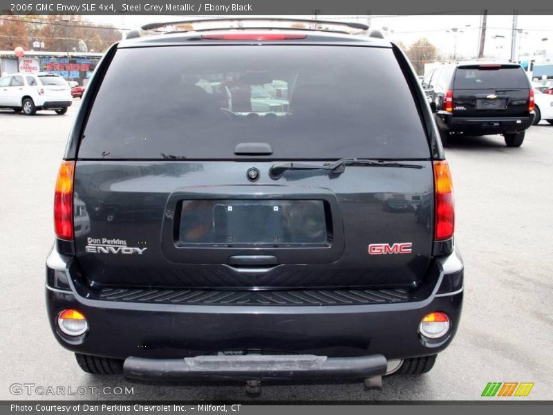 Steel Grey Metallic / Ebony Black 2006 GMC Envoy SLE 4x4