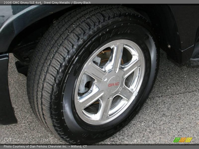 Steel Grey Metallic / Ebony Black 2006 GMC Envoy SLE 4x4