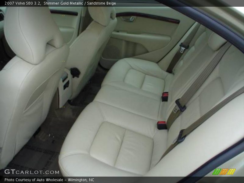 Shimmer Gold Metallic / Sandstone Beige 2007 Volvo S80 3.2