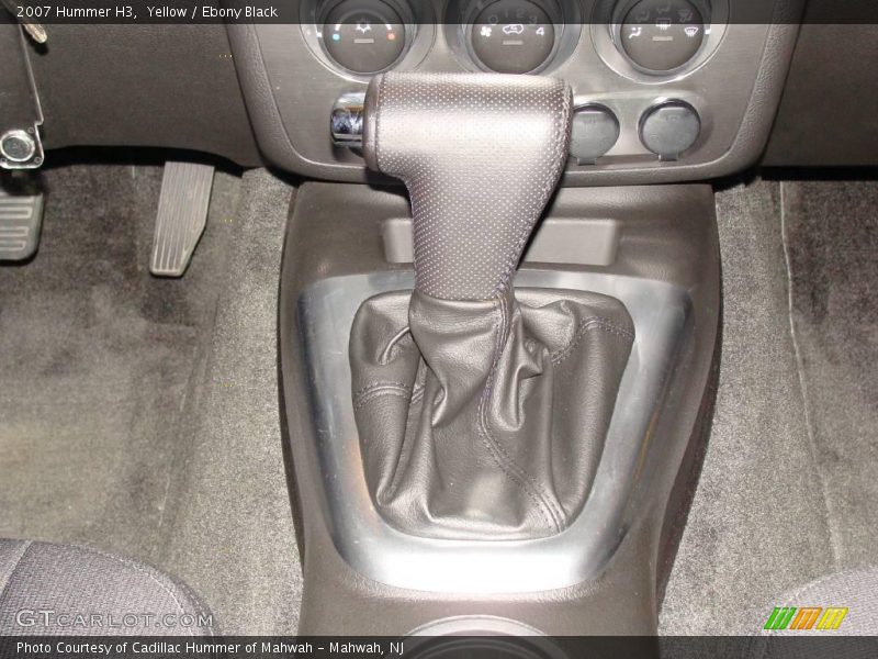 Yellow / Ebony Black 2007 Hummer H3