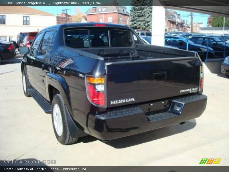 Nighthawk Black Pearl / Gray 2006 Honda Ridgeline RTL