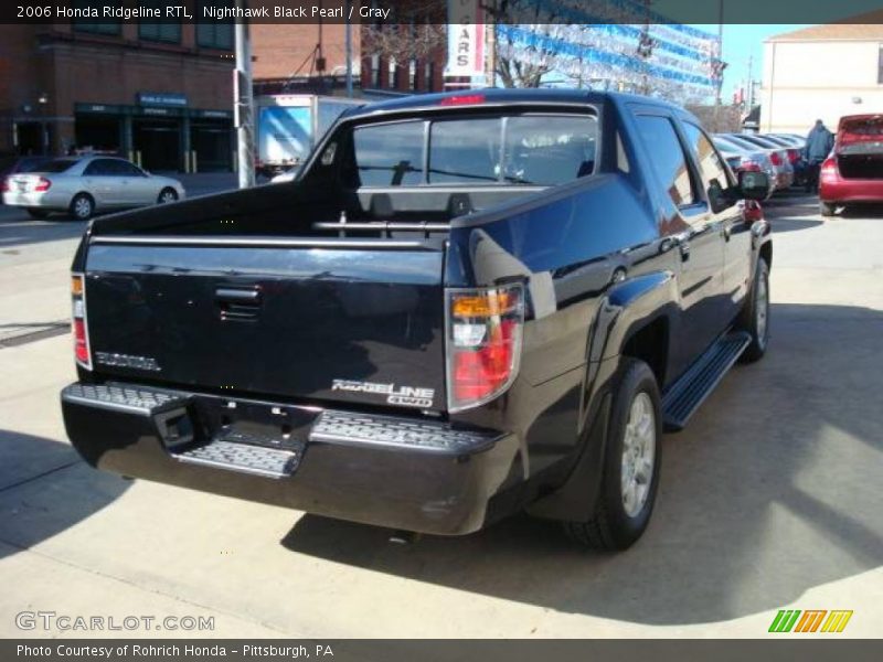 Nighthawk Black Pearl / Gray 2006 Honda Ridgeline RTL