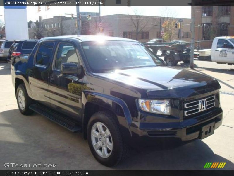 Nighthawk Black Pearl / Gray 2006 Honda Ridgeline RTL
