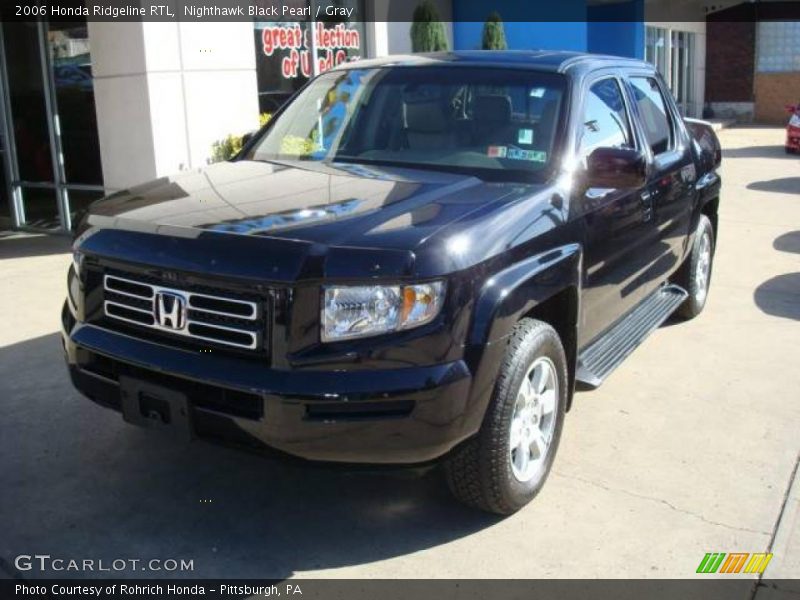 Nighthawk Black Pearl / Gray 2006 Honda Ridgeline RTL