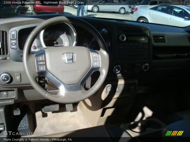 Nighthawk Black Pearl / Gray 2006 Honda Ridgeline RTL