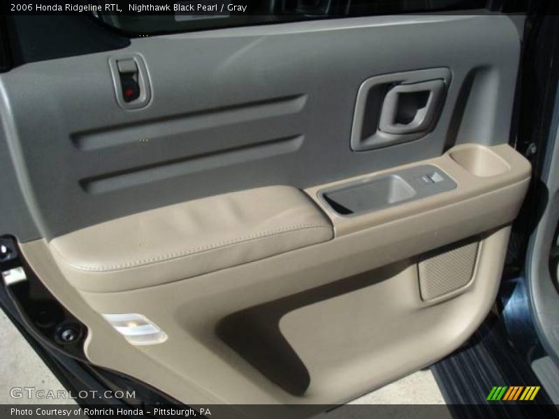 Nighthawk Black Pearl / Gray 2006 Honda Ridgeline RTL
