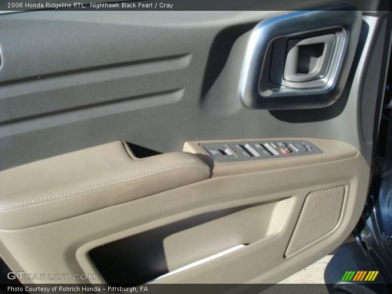Nighthawk Black Pearl / Gray 2006 Honda Ridgeline RTL