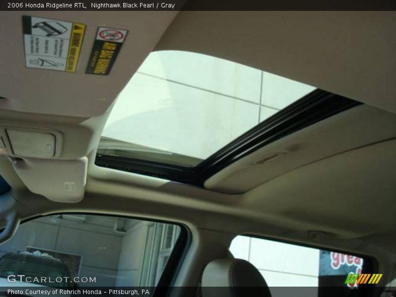 Nighthawk Black Pearl / Gray 2006 Honda Ridgeline RTL