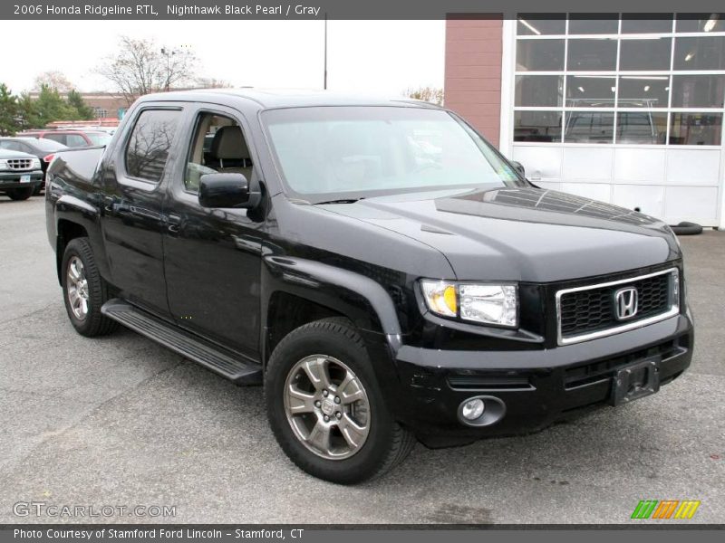Nighthawk Black Pearl / Gray 2006 Honda Ridgeline RTL