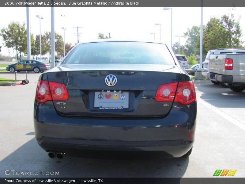 Blue Graphite Metallic / Anthracite Black 2006 Volkswagen Jetta 2.5 Sedan