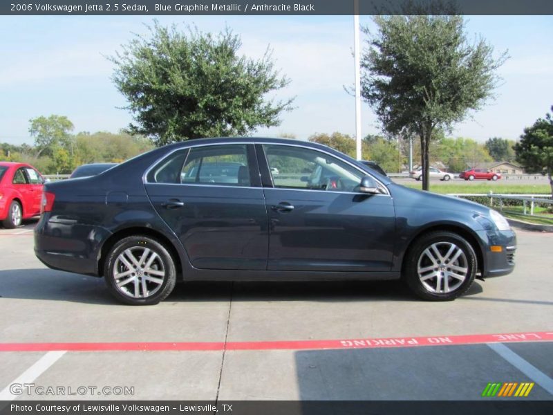 Blue Graphite Metallic / Anthracite Black 2006 Volkswagen Jetta 2.5 Sedan